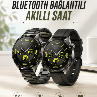 Akıllı Saat Sesli Görüşme, NFC Uyumlu, Bildirim Görme ve Uyku ve Sağlık Takibi