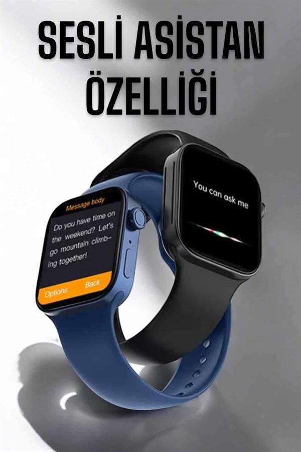 Akıllı Saat Tema Değiştirme Bluetooth Bağlantılı Arama Cevaplayan
