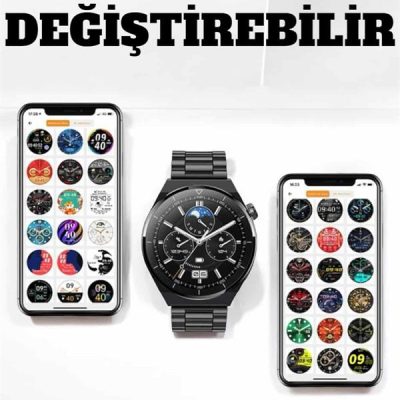 Akıllı Saat Uyku Ve Sağlık Takibi Bildirim Görme Arama Cevaplama