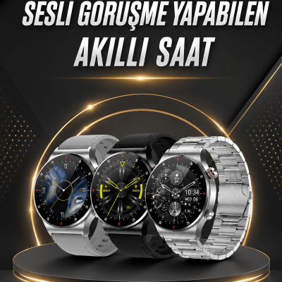 Akıllı Saat Uyku ve Sağlık Takibi NFC Uyumlu Bluetoooth Bağlantılı Android İOS Uyumlu