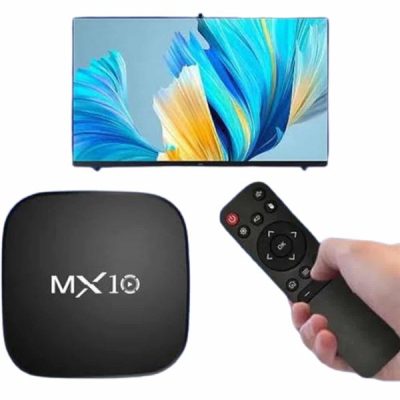 Akıllı TV kutusu Mx Box Android 7.1 TV kutusu 2.4G Wifi