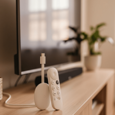 Akıllı TV Yayın Cihazı 4K Görüntü Destekli Kablosuz Medya Aktarımı