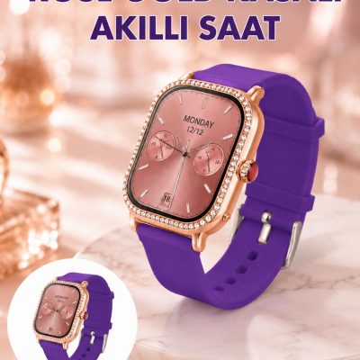 Alarm Takvim ve Hesap Makinesi Özellikli Akıllı Saat