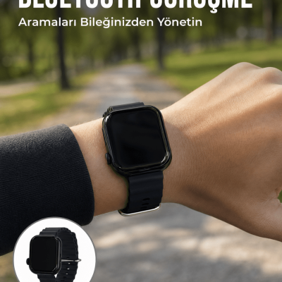 AMOLED Akıllı Saat Sağlık ve Spor Takip Özellikli