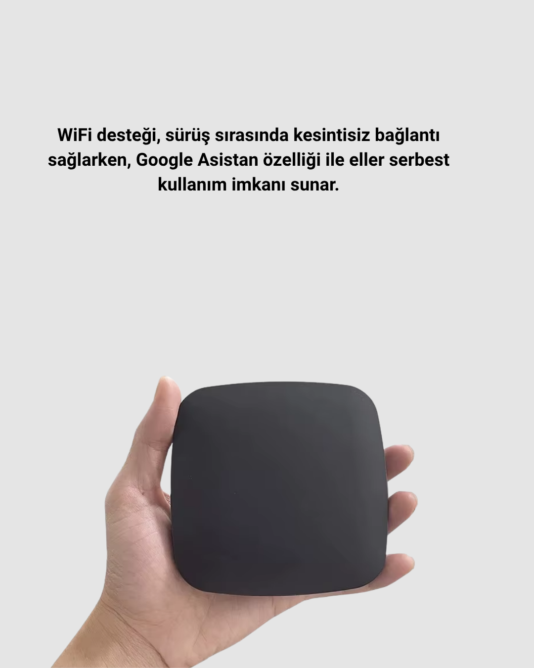 Android Auto Kablosuz Bağlantı Adaptörü 5.8GHz Hızlı WiFi ve Kompakt Tasarımlı Yeni Nesil