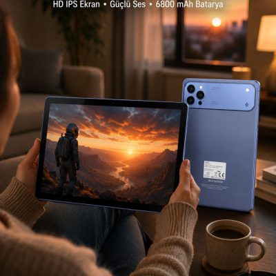 Android İşletim Sistemli 10.1 İnç Tablet GPS Destekli Yeni Nesil