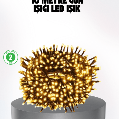 Animasyonlu LED Işıklı 10 Metre Uzaktan Kumandalı Dekoratif Işık