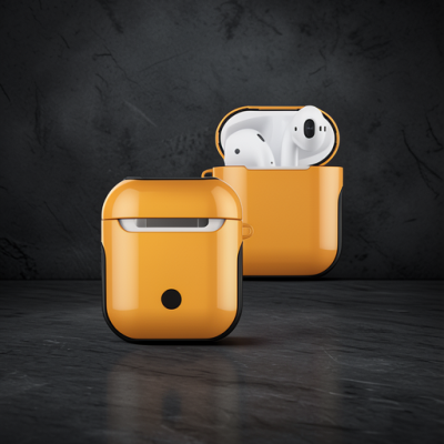 Apple Airpods 2 (2.nesil) 3in1 Kılıf - Sarı