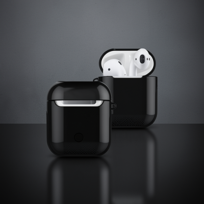 Apple Airpods 2 (2.nesil) 3in1 Kılıf - Siyah