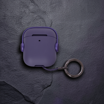 Apple Airpods 2 (2.nesil) Cool Kılıf - Derin Mor