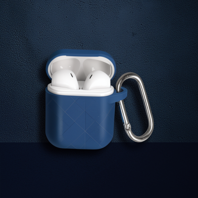 Apple Airpods 2 (2.nesil) Hang Kılıf - Lacivert
