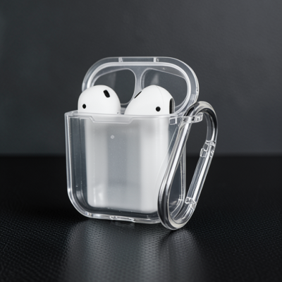 Apple Airpods 2 (2.nesil) Hang Kılıf - Şeffaf