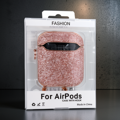 Apple Airpods 2 (2.nesil) Spell Simli Kılıf - Rose Gold
