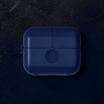 Apple Airpods 3 (3.nesil) Basmalı Kılıf - Lacivert