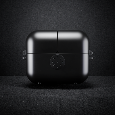 Apple Airpods 3 (3.nesil) Basmalı Kılıf - Siyah