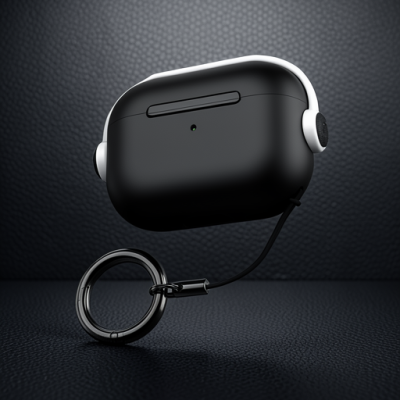 Apple Airpods 3 (3.nesil) Cool Kılıf - Siyah-beyaz