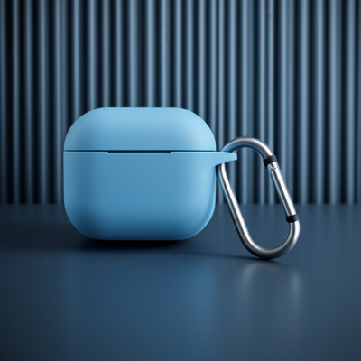 Apple Airpods 3 (3.nesil) Hang Kılıf - Mavi