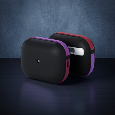 Apple Airpods 3 (3.nesil) Mo-a8 Armor Kılıf - Kırmızı