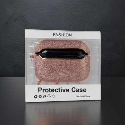 Apple Airpods 3 (3.nesil) Spell Simli Kılıf - Rose Gold
