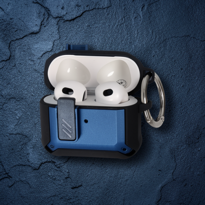 Apple Airpods 3 (3.nesil) Truva Kılıf - Mavi
