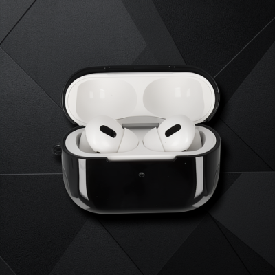 Apple Airpods Pro (1.nesil) 3in1 Kılıf - Siyah