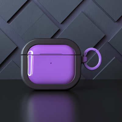 Apple Airpods Pro 2 (2.nesil) Bond Kılıf - Mor