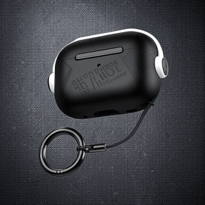 Apple Airpods Pro 2 (2.nesil) Cool Kılıf - Siyah-beyaz