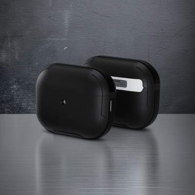 Apple Airpods Pro 2 (2.nesil) Mo-a8 Armor Kılıf - Siyah