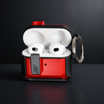 Apple Airpods Pro 2 (2.nesil) Truva Kılıf - Kırmızı