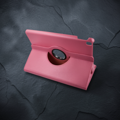 Apple İpad 10.2 (7.nesil) Kılıf 360 Tablet Deri Kılıf - Pembe