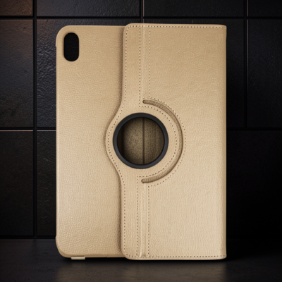 Apple İpad 2022 10.9 (10.nesil) Kılıf 360 Tablet Deri Kılıf - Gold