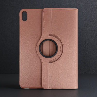 Apple İpad 2022 10.9 (10.nesil) Kılıf 360 Tablet Deri Kılıf - Rose Gold