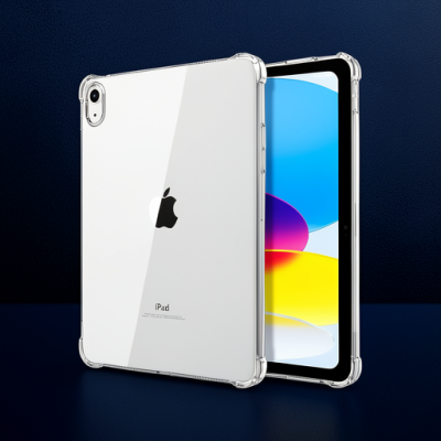 Apple İpad 2022 10.9 (10.nesil) Kılıf Anti Shock Tablet Silikon - Şeffaf