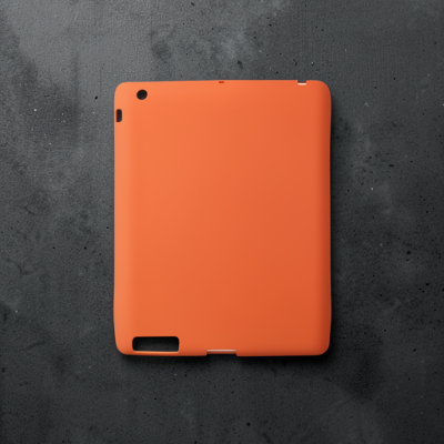 Apple İpad 4 9.7 Kılıf Evo Tablet Silikon - Turuncu
