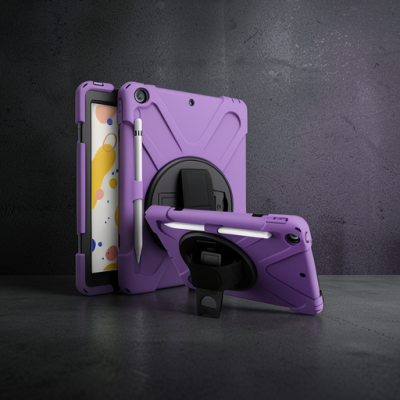 Apple İpad 5 Air 9.7 Kılıf Amazing Tablet Kapak - Mor