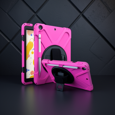Apple İpad 5 Air 9.7 Kılıf Amazing Tablet Kapak - Pembe