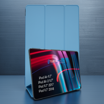Apple İpad 5 Air 9.7 Kılıf Tablet Smart Kılıf - Mavi