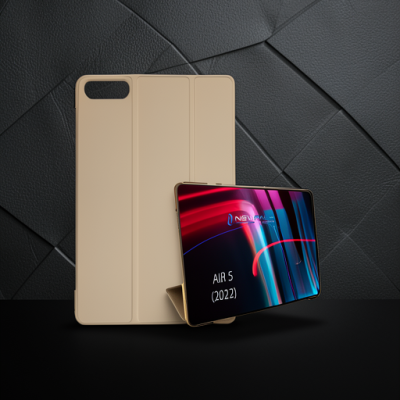 Apple İpad Air 5 (2022) Kılıf Tablet Smart Kılıf - Gold