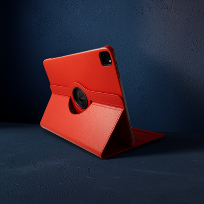 Apple İpad Pro 11 (2020) Kılıf 360 Tablet Deri Kılıf - Kırmızı