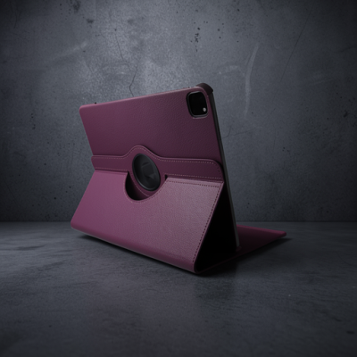 Apple İpad Pro 11 (2020) Kılıf 360 Tablet Deri Kılıf - Mürdüm