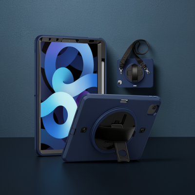 Apple İpad Pro 11 (2020) Kılıf Strap-c Otterbox Tablet Kapak - Lacivert