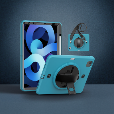 Apple İpad Pro 11 (2020) Kılıf Strap-c Otterbox Tablet Kapak - Mavi