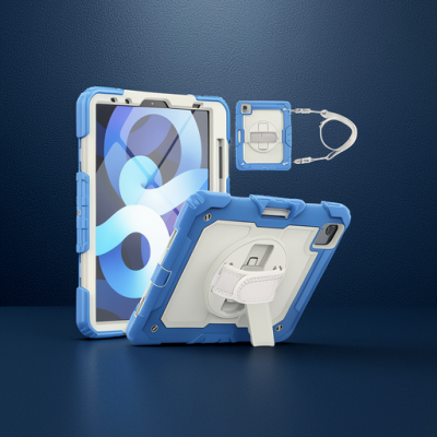 Apple İpad Pro 11 (2020) Kılıf Strap New Tablet Kapak - Mavi