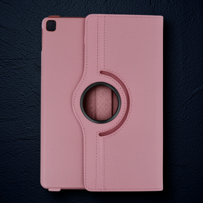 Apple İpad Pro 11 (2024) Kılıf 360 Tablet Deri Kılıf - Pembe