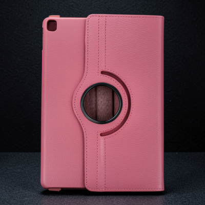 Apple İpad Pro 13 (2024) Kılıf 360 Tablet Deri Kılıf - Pembe