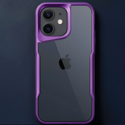 Apple İphone 11 Kılıf Boyi Silikon Kapak - Derin Mor