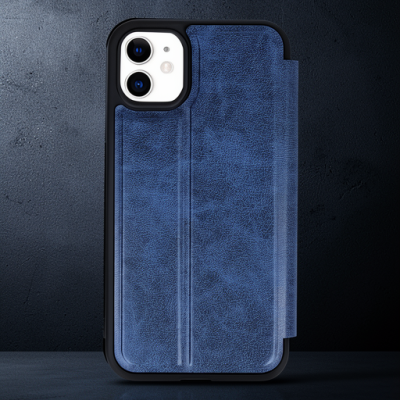 Apple İphone 11 Kılıf Flip Cover - Lacivert
