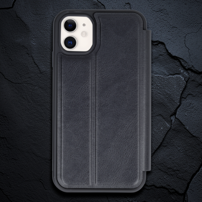 Apple İphone 11 Kılıf Flip Cover - Siyah
