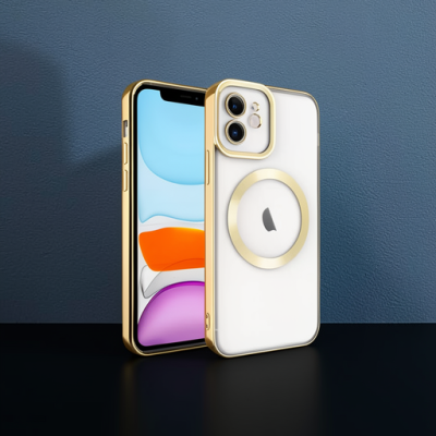 Apple İphone 11 Kılıf Kross Magneticsafe Kapak - Gold