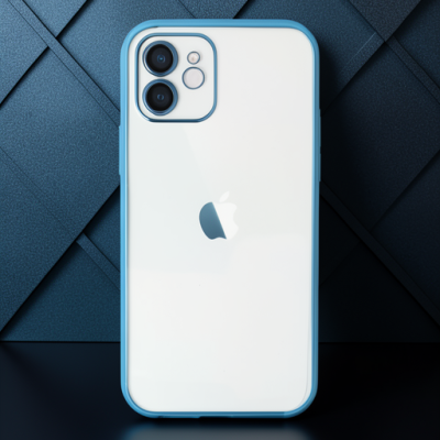 Apple İphone 11 Kılıf Razer Lensli Silikon - Açık Mavi